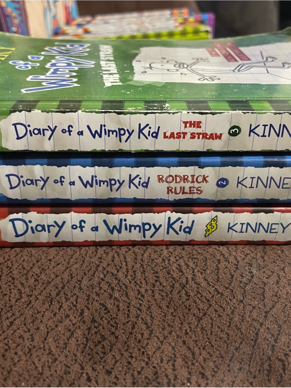 Diary of a Wimpy Kid books 1-3